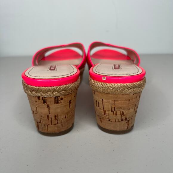 Prada Cork Wedge Platform Sandal Size 36.5 - Picture 4 of 11